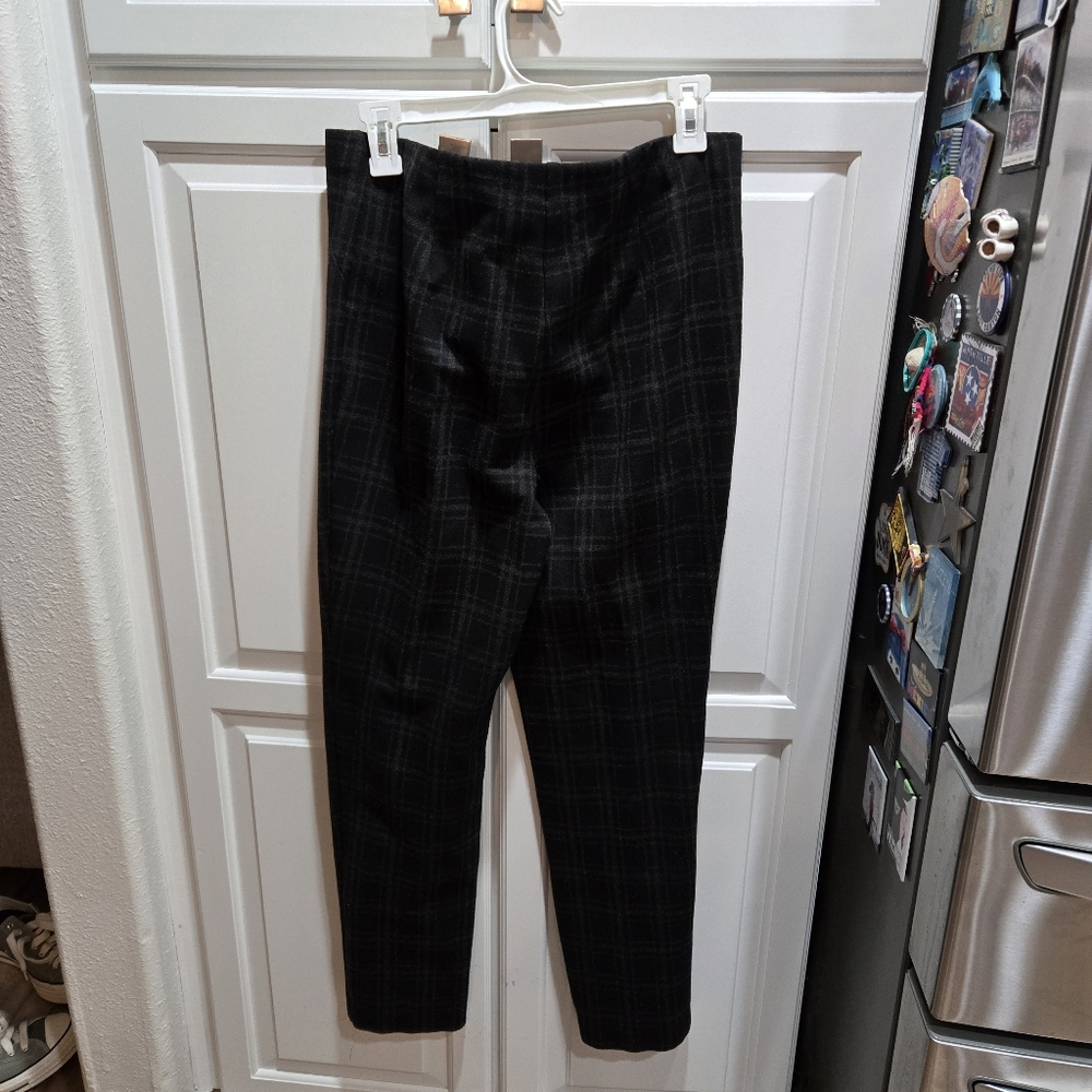 J. Jill Gray Plaid Ankle Pants